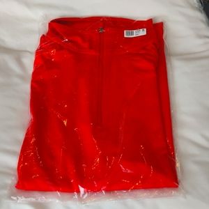 Men's jockey half zip workout top